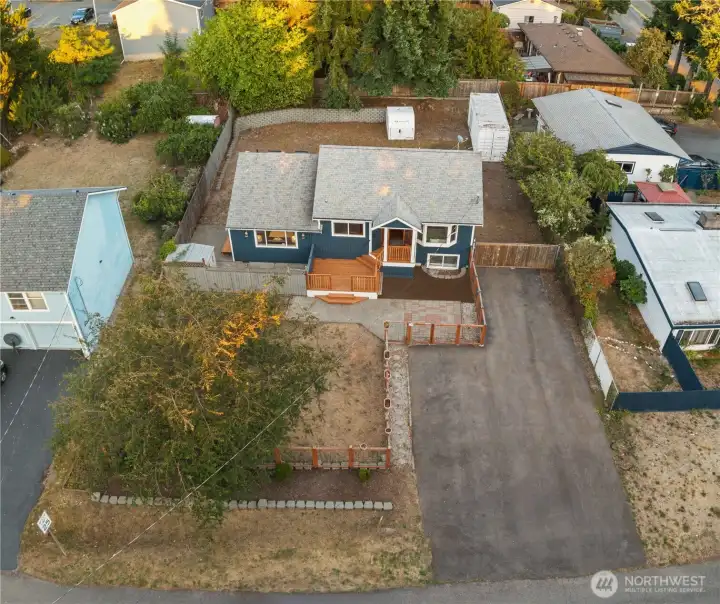 Aerial Viiew-Front of home