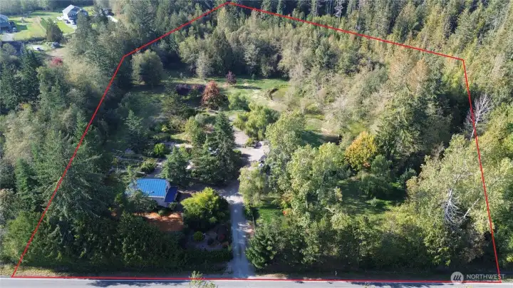 Approximate location of property boundary. You could own this oasis. Come see today.