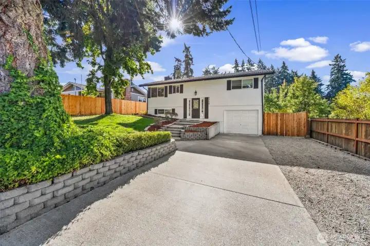 Room for it all with a long driveway and RV parking, providing space for every toy and vehicle.
