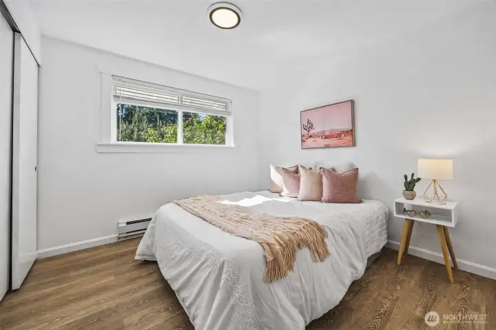 Convenient third bedroom on the main level.