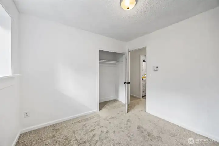 Freshly painted interior and exterior with updated doors and trim.