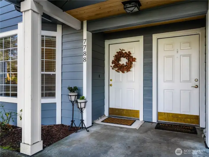 From the moment you arrive, this home draws you in.