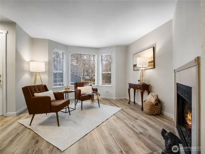 Curling up by the fireplace is a great place to be this time of year