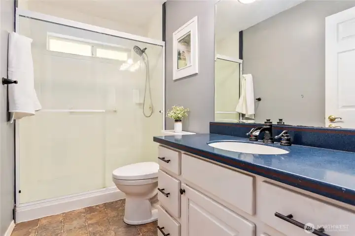 Full bathroom on main floor