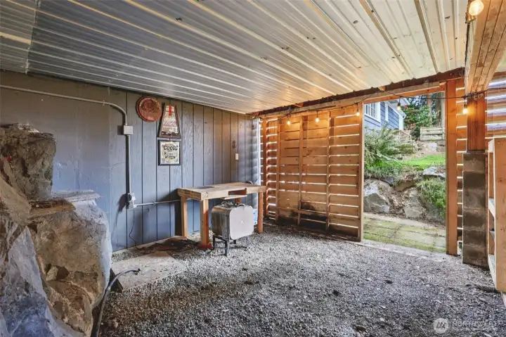 The "grotto" was a popular spot for teens and tweens