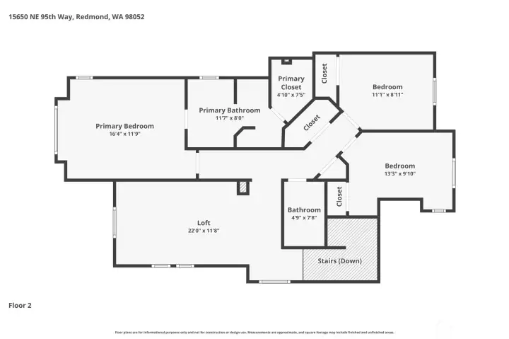 Floorplan level 2 Floorplan level 2