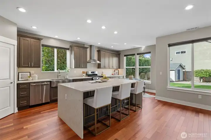 Room for 3 at the island!