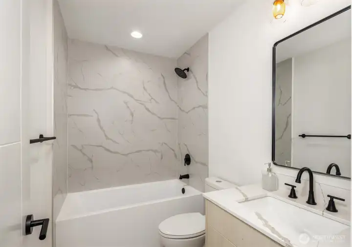 First floor full bath