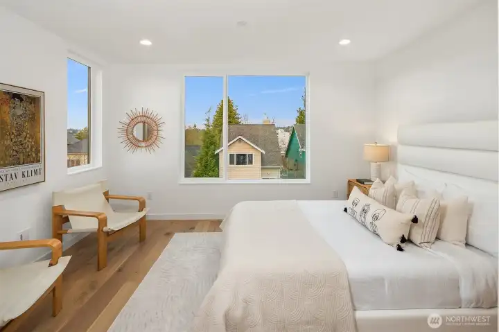 Penthouse primary suite