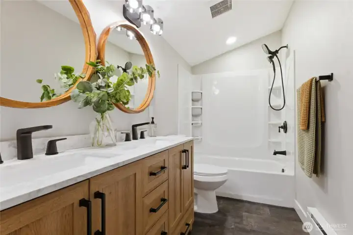 Primary En-Suite With Double Vanities