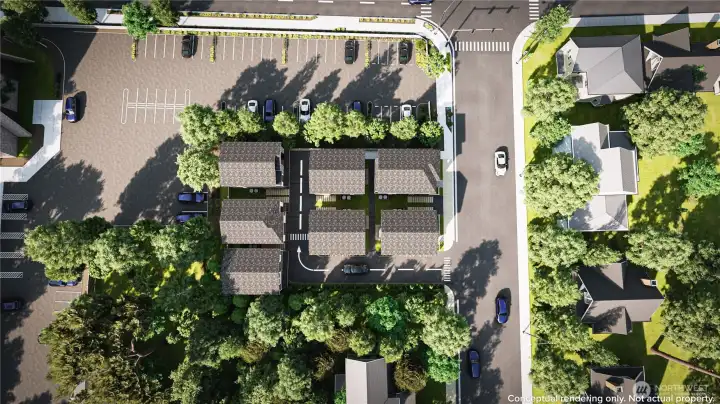 Conceptual rendering only. Not actual property.