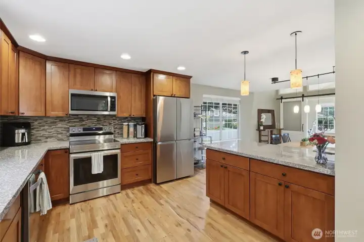 All S/S appliances stay