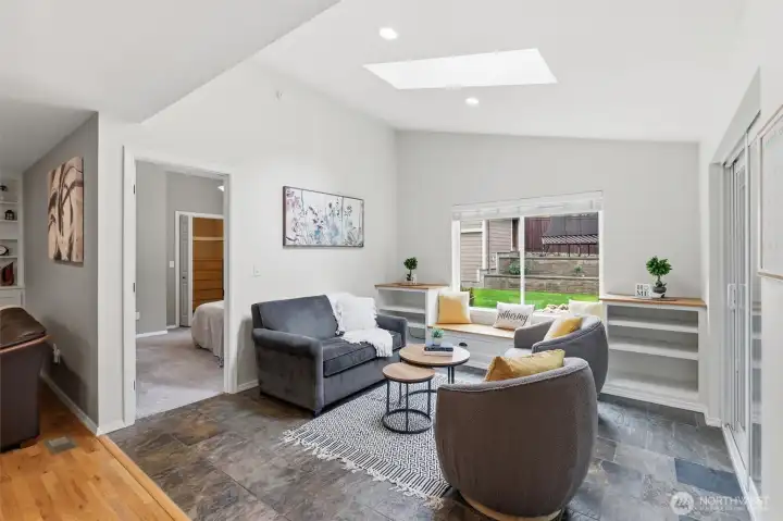 The sunroom