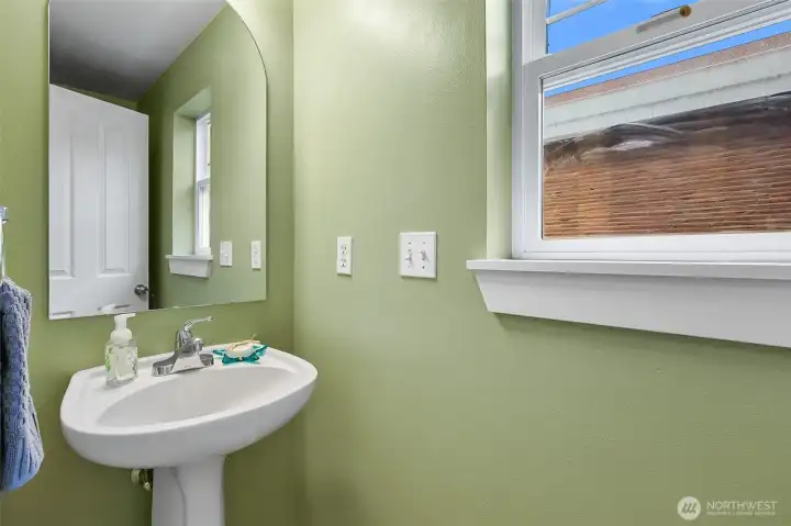 Half Bath on main floor