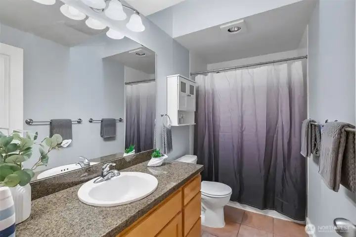 Main Full Bathroom upstairs