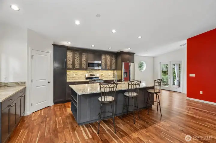 Upstairs kitchen
