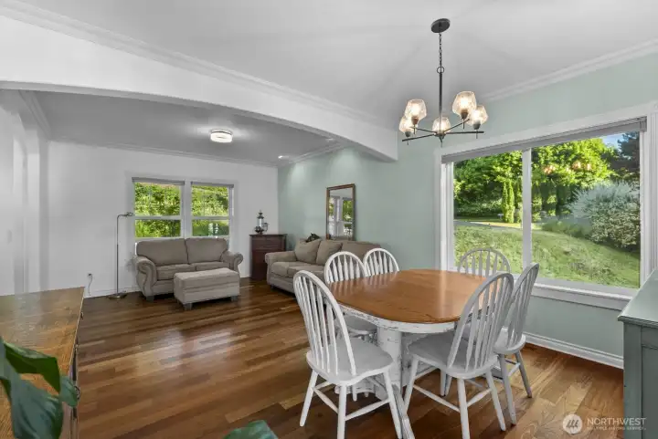 Natural light pours in Privacy all around Natural light pours in Privacy all around