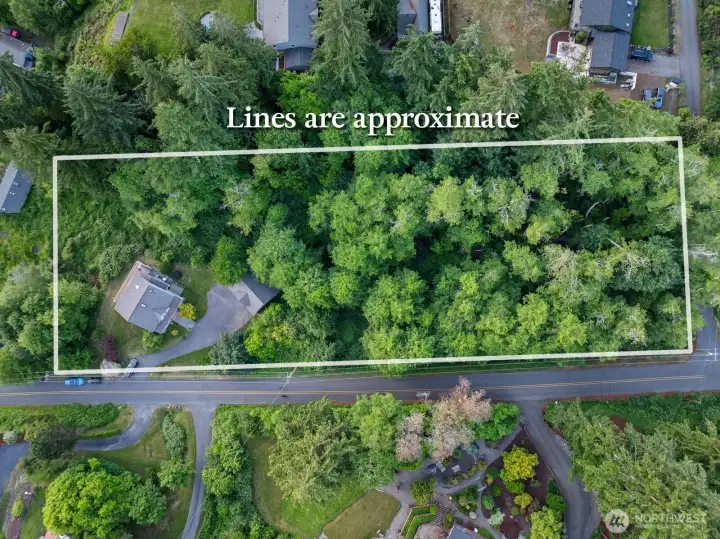 Aerial Property View Boundary Approximation Aerial Property View Boundary Approximation