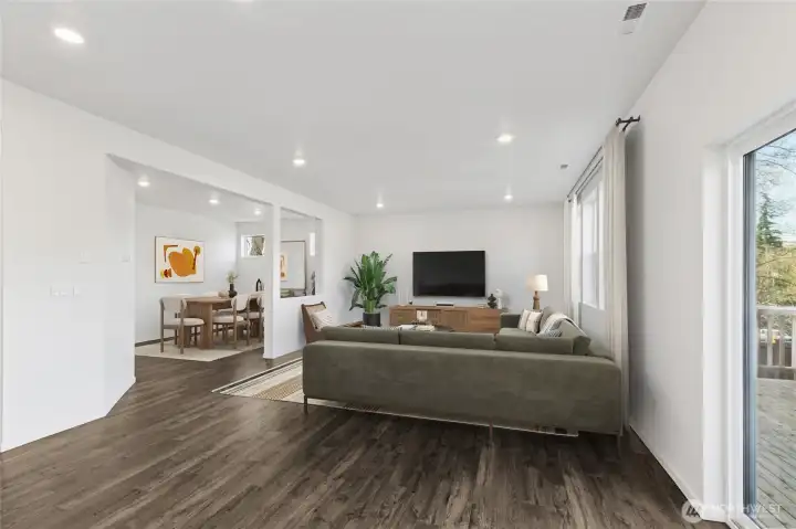 Virtual staging. Photo rendering is representational. Actual home is under construction and finishes, elevation, and paint colors may vary. See site agent for details. Virtual staging. Photo rendering is representational. Actual home is under construction and finishes, elevation, and paint colors may vary. See site agent for details.