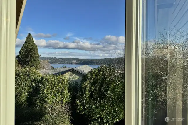 Hey, this may be one window in your home, however, how about an upper level deck off this side of your home?! The yard below is wide open and would welcome an upper level deck.