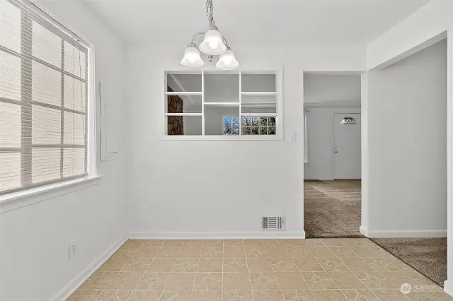 Dining area.