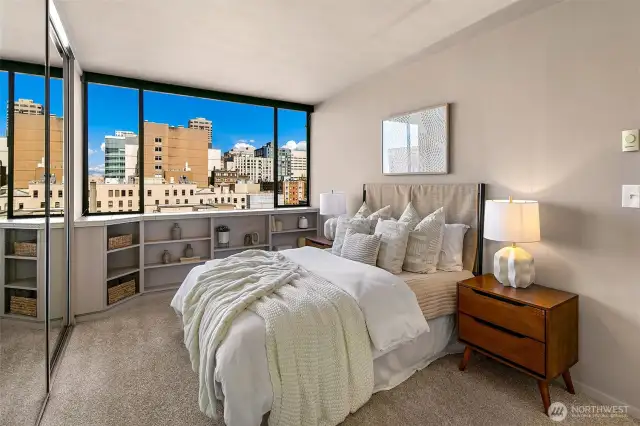 Clever integration of storage maximizes your space