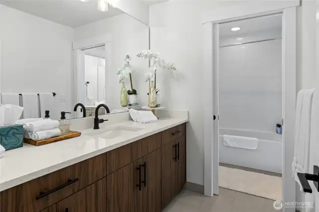 Full bathroom upstairs