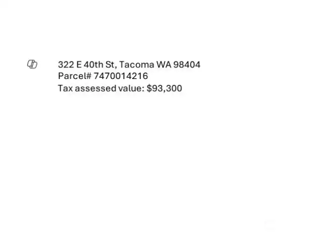 Tax assessed Value