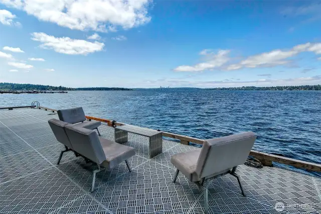 Shared community dock