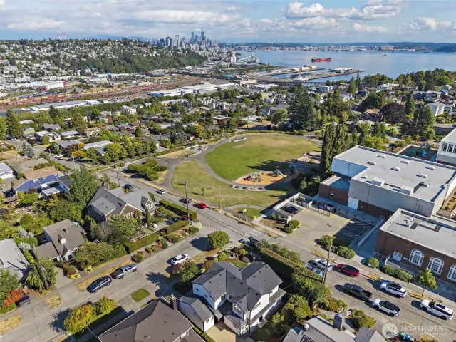 Beautiful city park to protect your views.