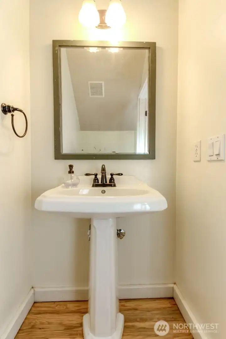Powder Room 1/2 Bath on Main