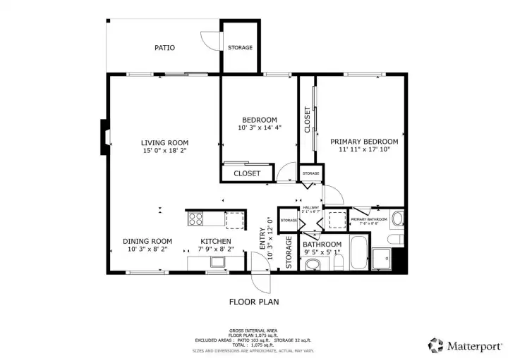 A functional and spacious floor plan!