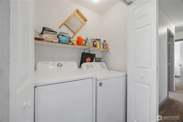Hallway Laundry