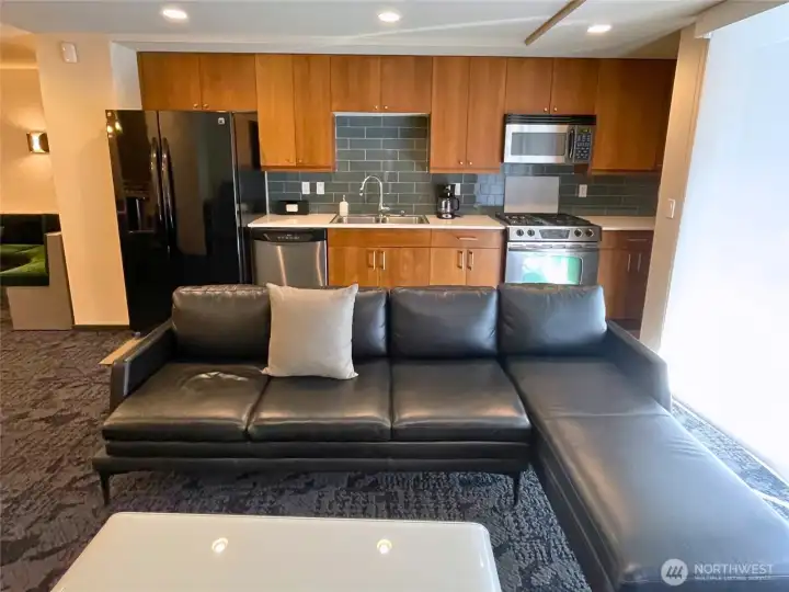 The owner's suite, on the 2nd floor, has recently been remodeled.