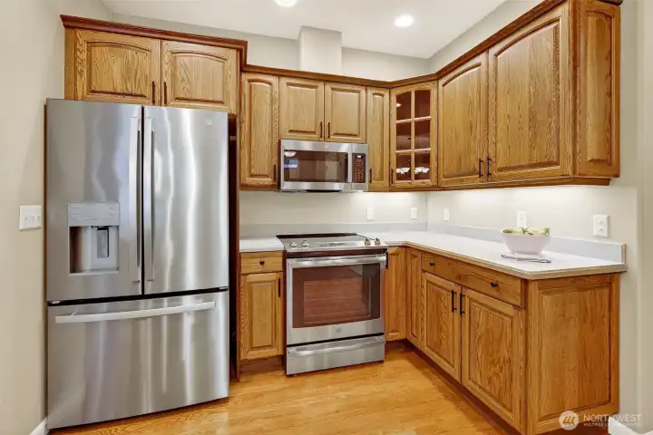 Stainless steel appliances