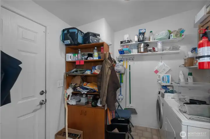 Laundry - W/D included.