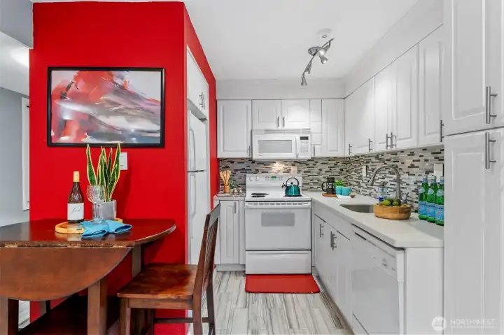 Second full kitchen on lower level featuring updated fixtures and garbage disposal—perfect for ADU-style living or investment flexibility.