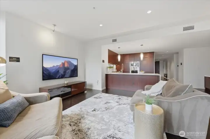 Open floorplan concept