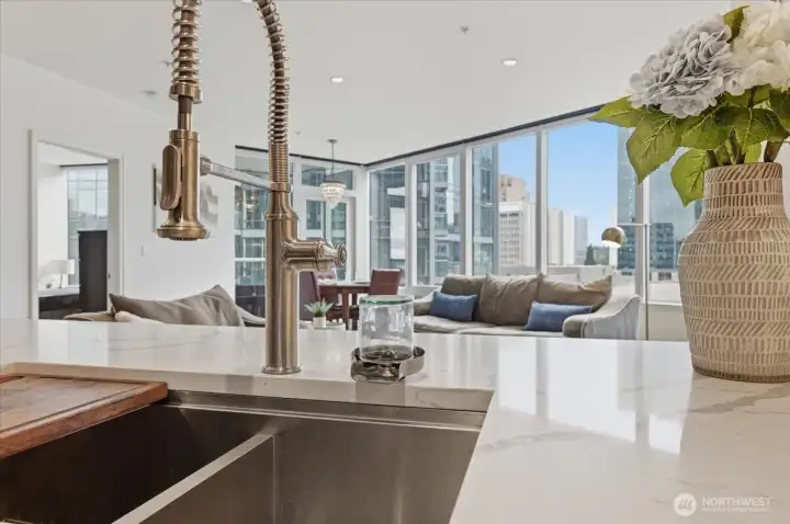 Metal Glass rinser - practically and fancy!