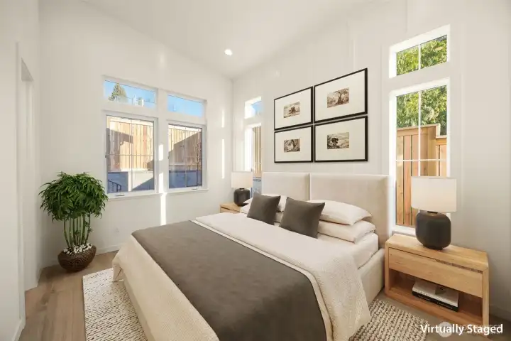 Main floor primary suite.