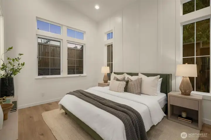 Main floor primary bedroom