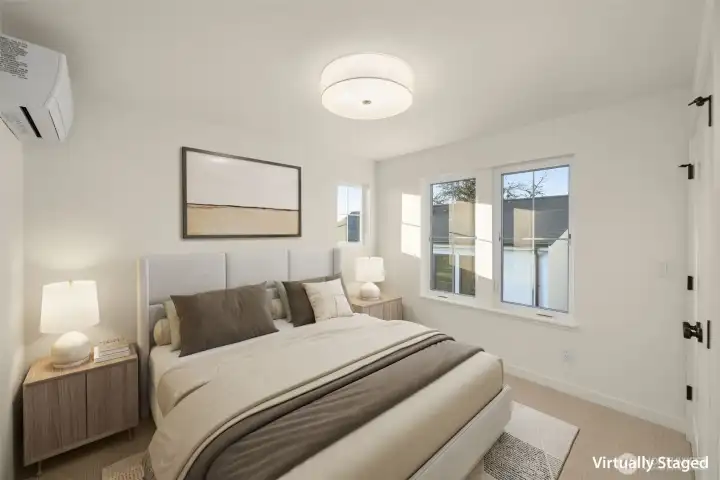 2nd Bedroom -or- flexible space for guests, a home office, or creative use.