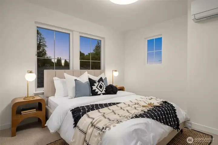 2nd Bedroom -or- flexible space for guests, a home office, or creative use.