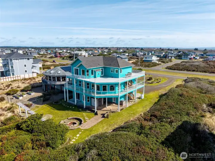 Over 2000 sq ft of decking.