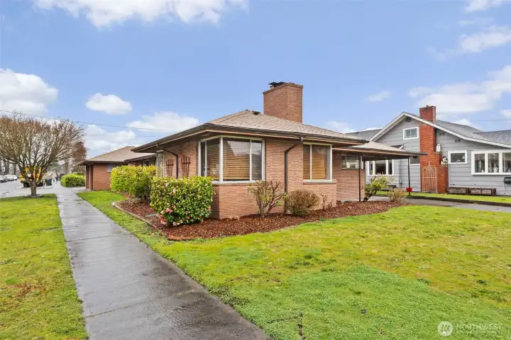 Brick Home on Corner Lot