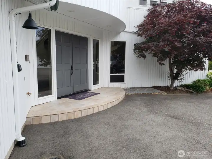 entrance to main home