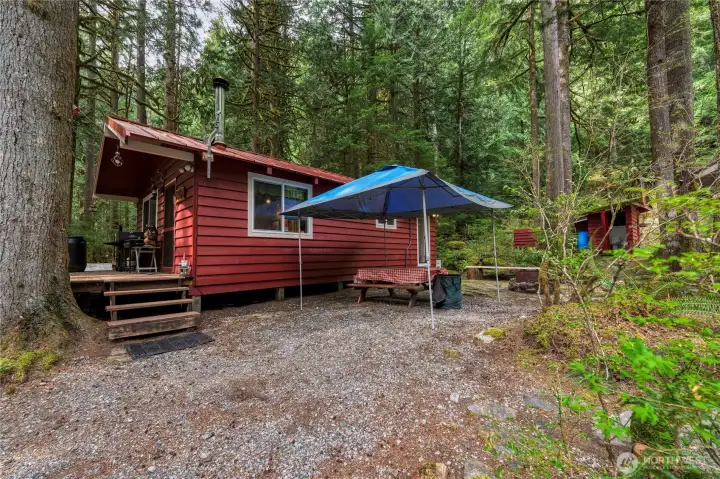 Remote doesn't mean disconnected ~ this well-appointed ECO-Cabin boasts independent power, water (sourced from river) & septic.