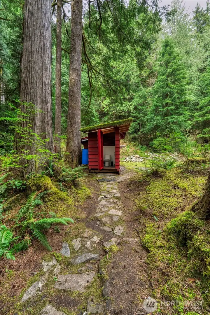 Wash house ~ non-conforming septic.