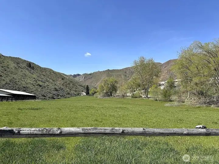 lower parcel, dry land pasture