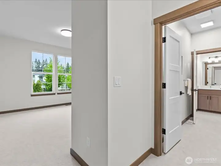 Ensuite 3/4 Bathroom.